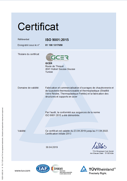 certificat